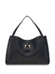 Ferragamo Black Leather Tote