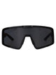 Prada Linea Rossa Nero Opaco Injected Sunglasses