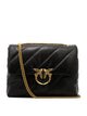 Pinko Black Polyurethane Crossbody Bag