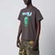 Dagger Grey Washed “Dead Or Alive” Distressed T-Shirt