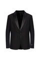 Versace Black Wool Blend Blazer