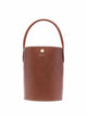 Longchamp Cuir De Russie Bucket Bag