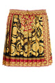 Versace Barocco Pleated Mini Skirt