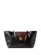 Versace Vivian Small Shopper In Coated Canvas