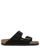 Birkenstock Black Suede Arizona Slippers