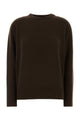 The Row Dark Brown Cashmere Odelle Sweater