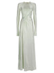 Victoria Beckham Twist Waist Long Dress