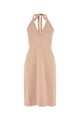 Ferragamo Pink Stretch Viscose Blend Dress