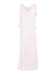 Rotate Birgerchristensen Rotate Floral Jacquard Waterfall Maxi Dress
