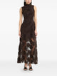 Rotate Birgerchristensen 3D Flower Maxi Dress