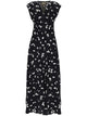 Alysi V-Neck Long Dress