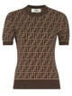 Fendi Ff Cotton Jersey