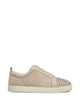 Christian Louboutin Louis Junior Spikes Leather Sneakers