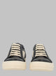 Rick Owens Scarpe In Pelle - Vintage Sneaks Black/Milk/Milk