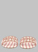Fendi Slide In Canvas Ff Con Logo