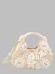 Ganni Borsa Hobo Mini In Crochet