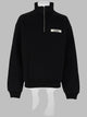 Jacquemus Felpa Con Logo E Zip
