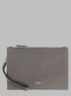 Tom Ford Pouchette Minimal Sottile In Pelle Fiore Con Cinturino Da Polso