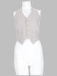 Mm6 Maison Margiela Gilet In Misto Lana Con Bottoni