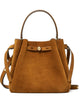Tory Burch Romy Suede Leather Bucket Bag