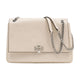 Tory Burch Charlie Shoulder Bag - - Leather - Beige