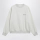 Fear Of God Essentials Signature Ss26 Crewneck Sweatshirt In Fleece Oatmeal
