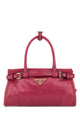 Prada Fuchsia Leather Mini Prada Bonnie Handbag