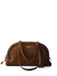 Prada Bowling Medium Suede Bag