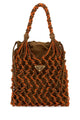 Prada Two-Tone Mesh Handbag