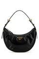 Prada Black Naplak Arqu㨠Handbag