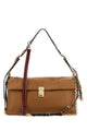 Prada Camel Leather Large Prada Soft Sound Shoulder Bag