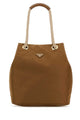 Prada Brown Re-Nylon Large Prada Mariner Bucket Bag