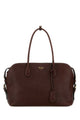 Prada Chocolate Leather Large Shopping Bag