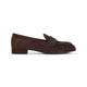 Prada Brown Suede Loafers