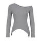 Vivienne Westwood Ls Orgy T-Shirt - - Synthetic - Grey