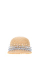 Prada Rafia Baseball Cap