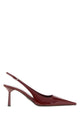 Prada Tyrian Purple Leather Pumps
