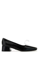 Prada Two-Tone Leather Pumps