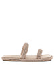 Casadei Pink Leather Rubber Sandals
