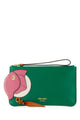 Prada Green Leather Pouch