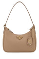 Prada Beige Leather Prada Re-Edition 2005 Shoulder Bag