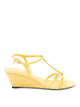 Prada Patent Leather Wedge Sandals