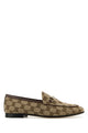 Gucci Fabric Upper And Leather Sole Moccasin