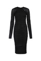 Elisabetta Franchi Abito Midi Manica Lunga