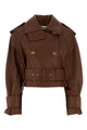 Zimmermann Hypnotic Leather Crop Trench