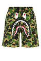 Bape Abc Camo Shark Sweat Shorts M