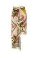 Blumarine 2G281a Print Twill Skirt