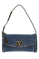 Valentino Garavani Clutch | Devain | Denim/V