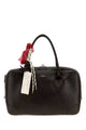 Golden Goose Deluxe Brand Vita Medium Flower Embossed Leather Body With Char