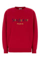 Saint Laurent Sweat Col Rond Brode